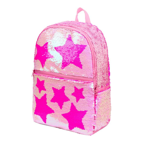 Sequin school backpack deals