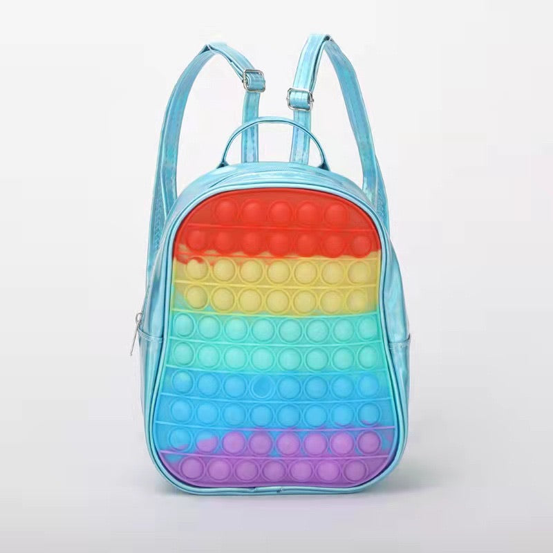 Pop it backpack - Blue Color