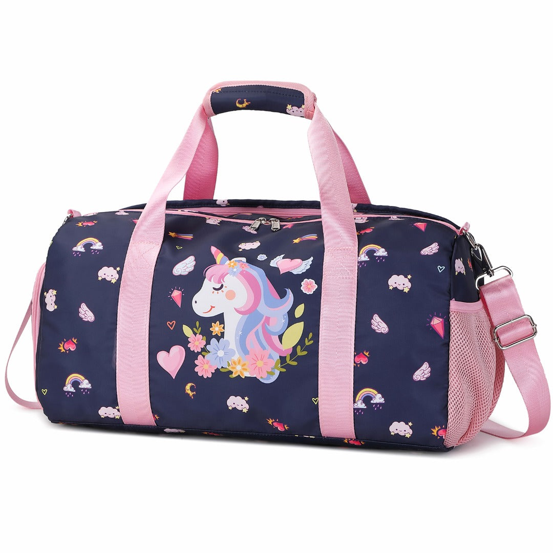 Dispalang Unicorn Travel Duffle Bags For Women DIY Image Canvas Hand Luggage  Weekend Bag With Shoes Pocket Custom Overnight Bag - AliExpress